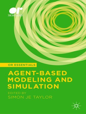 cover image of Agent-based Modeling and Simulation